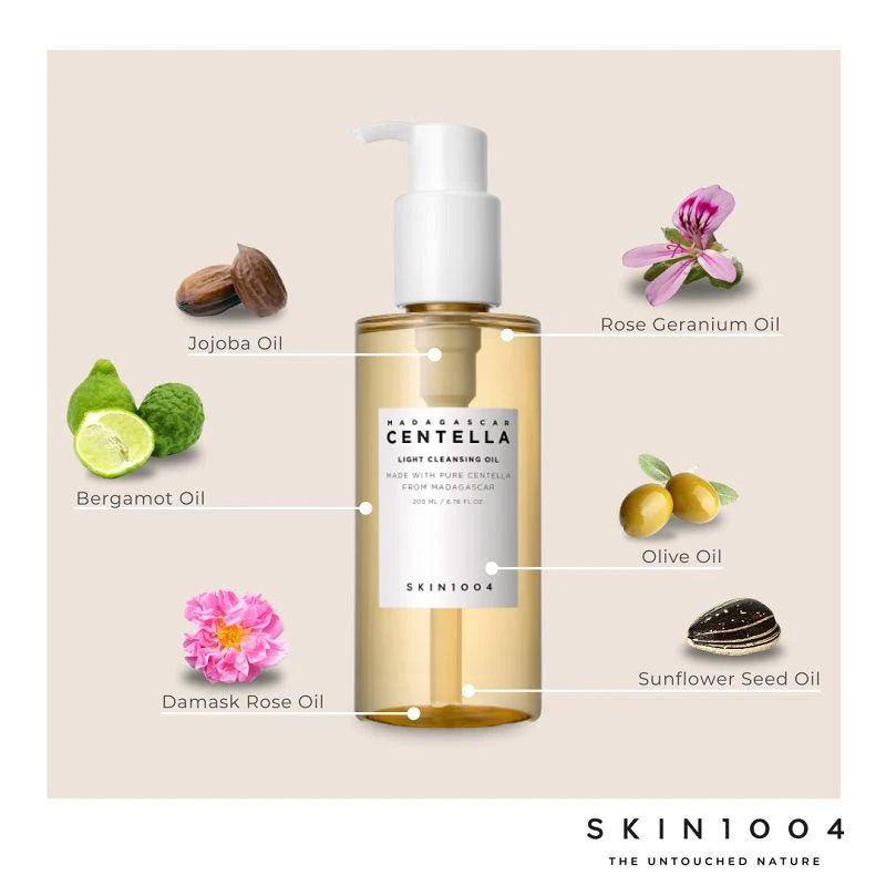 SKIN 1004 - Madagascar Centella Light Cleansing Oil - Huile démaquillante légère